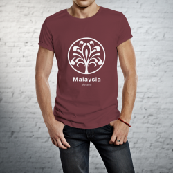 T-shirt Ecologica 100% Cotone - Malesia Meranti Uomo