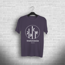 Ecologisch T-shirt 100% Katoen - Indonesië Bamboo Man