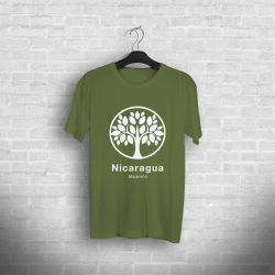 Ecologisch 100% katoenen T-shirt - Nicaragua Madroño Man