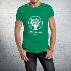T-shirt Ecologica 100% Cotone - Paraguay Lapacho Uomo