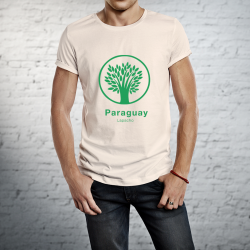 T-shirt ecológica 100% algodão - Paraguai Lapacho Man