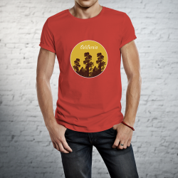 T-shirt van 100% biologisch katoen - California Man