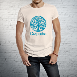 Ecologisch T-shirt van 100% katoen - Copaiba Ocean Depth Man