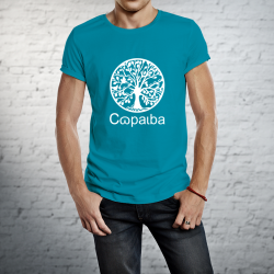 Ecologisch T-shirt van 100% katoen - Copaiba Ocean Depth Man